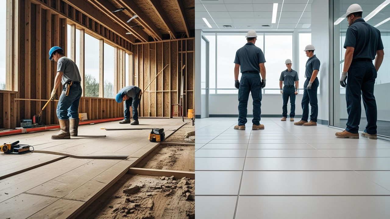 Piso Elevado vs. Piso Tradicional: Qual Oferece Mais Economia em Obras no RJ?