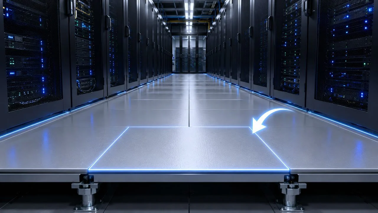 Como o Piso Elevado Metálico Protege Data Centers e CPDs