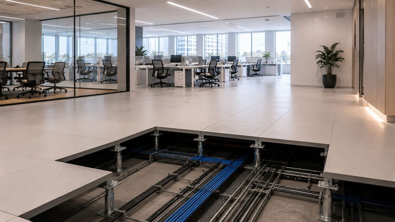 Como Escolher o Melhor Piso Elevado para Escritórios