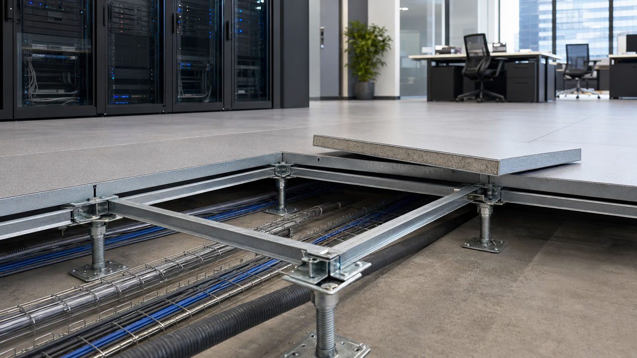 Como Funciona um Piso Elevado?