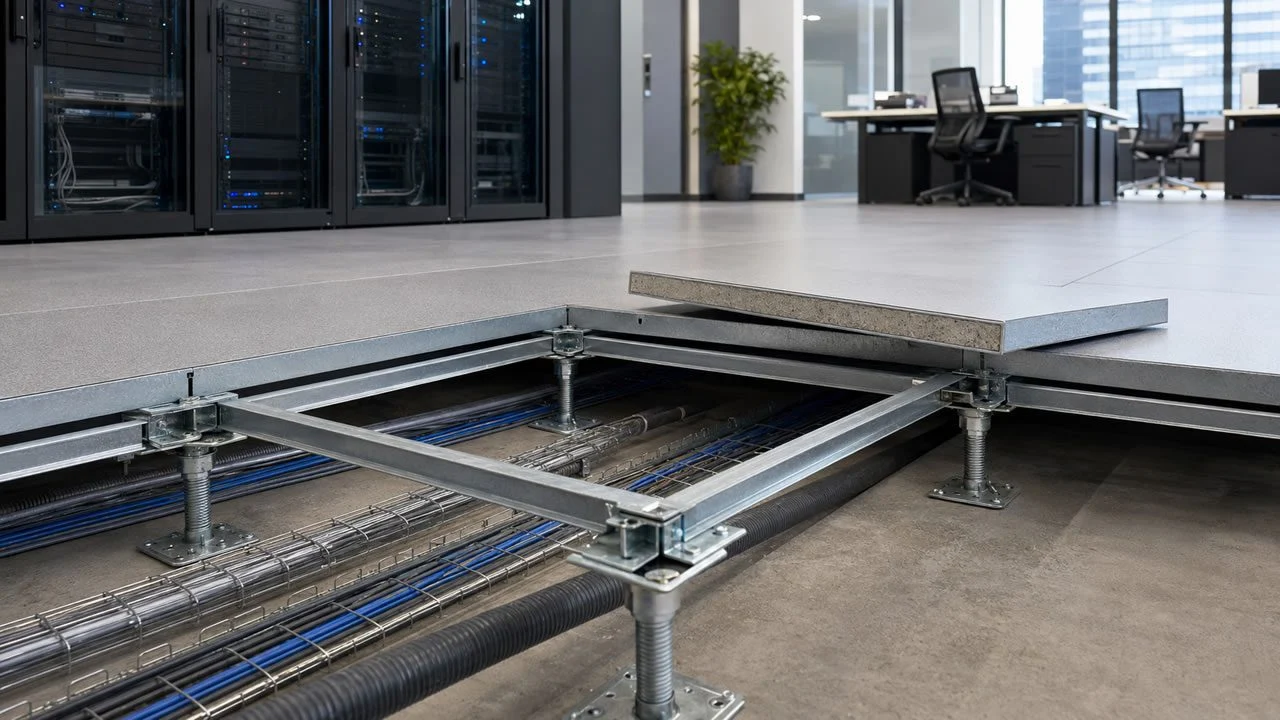Como Funciona um Piso Elevado?